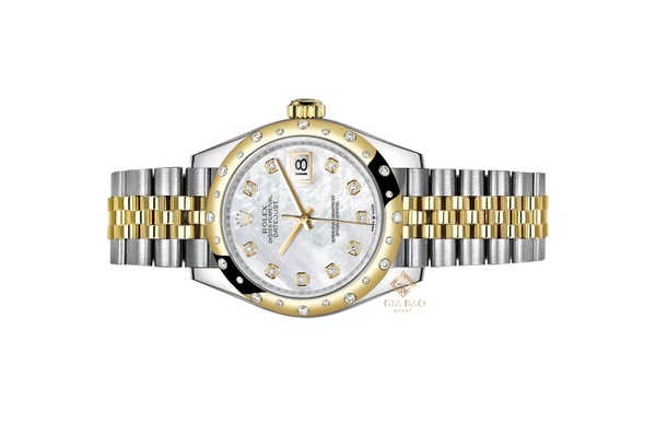 Đồng Hồ Rolex Lady Datejust 31 278343 Mặt Số Vỏ Trai