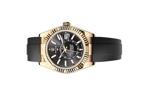 Đồng Hồ Rolex Sky Dweller 336238 Mặt Số Đen