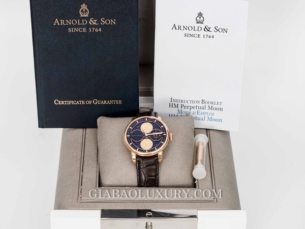 Đồng Hồ Arnold & Son Double Hemisphere Perpetual Moon