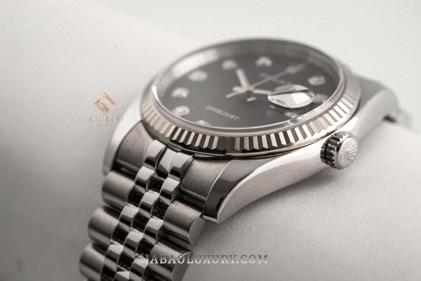 Đồng Hồ Rolex Datejust 36 116234 Mặt Số Vi Tính Xanh