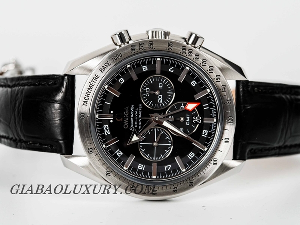 Đồng Hồ Omega Speedmaster Broad Arrow Co-Axial GMT Chronograph 44.25mm 3881.50.37