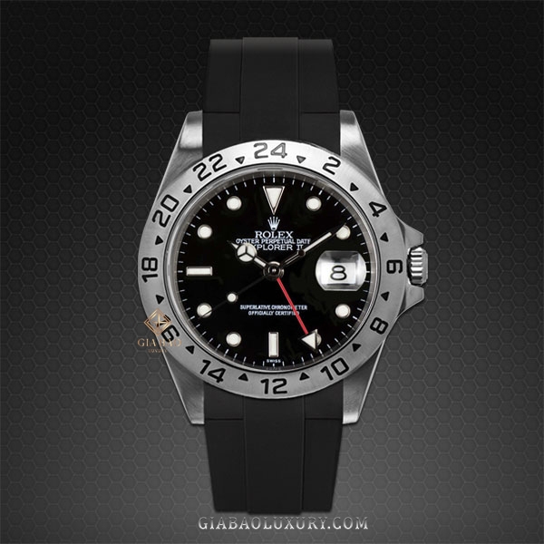 Dây Rubber B Velcro® Series cho Rolex Explorer II 16570