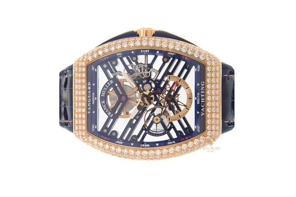 Đồng Hồ Franck Muller Vanguard V 45 S6 SQT D YACHTING (5N.BL)