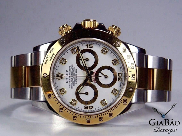 Đồng Hồ Rolex Cosmograph Daytona 116523 Mặt Số Trắng