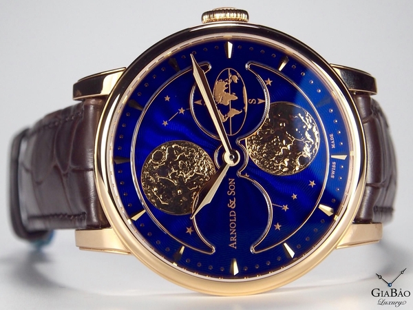 Đồng Hồ Arnold & Son HM Double Hemisphere Perpetual Moon 1GLAR.U03A.C122A