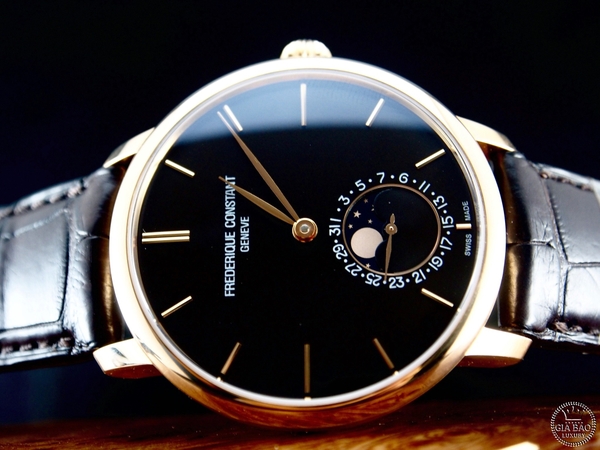 Đồng Hồ Frederique Constans Moonphase 18k Rose Gold