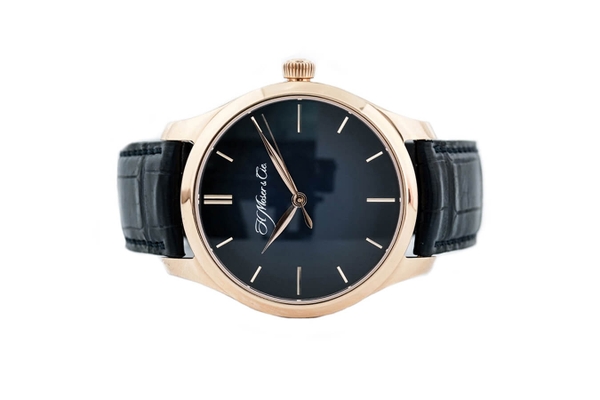 Đồng Hồ H. Moser & Cie Endeavour Centre Seconds Automatic 1200-0401 Dây Da Sơn Xanh