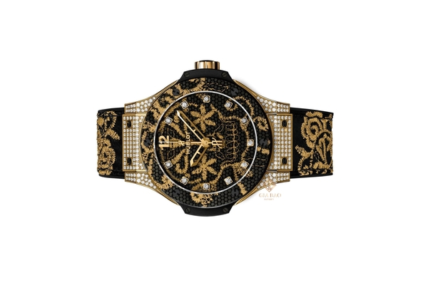 Đồng Hồ Hublot Big Bang Broderie Sugar Skull Gold Diamonds 41mm 343.VX.6580.NR.0804