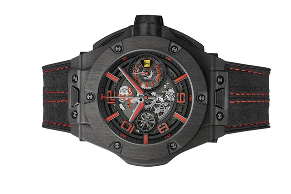 Đồng hồ Hublot Big Bang Ferrari Chronograph Unico Carbon 45mm 402.QU.0113.WR
