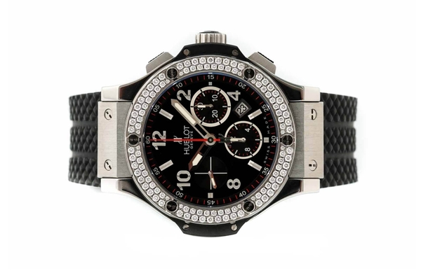 Đồng hồ Hublot Big Bang Steel Diamonds Chronograph 44mm 301.SX.130.RX.114