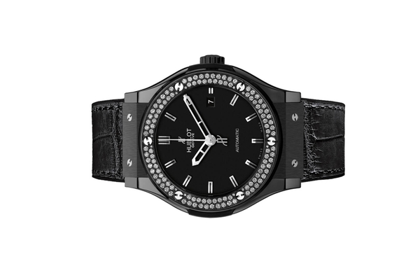 Đồng Hồ Hublot Classic Fusion Black Magic Diamonds 33mm 581.cm.1170.lr.1104