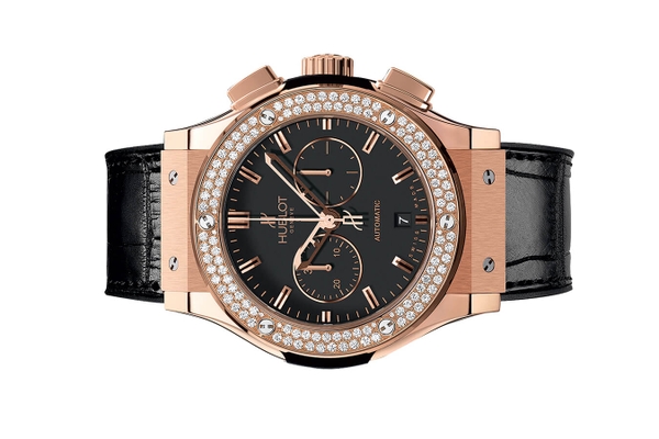 Đồng Hồ Hublot Classic Fusion Chronograph King Gold Diamonds 42mm 541.ox.1180.lr.1104