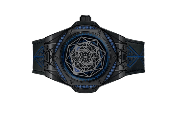 Đồng Hồ Hublot One Click Big Bang Sang Bleu All Black Blue 39mm 465.CS.1119.VR.1201.MXM18