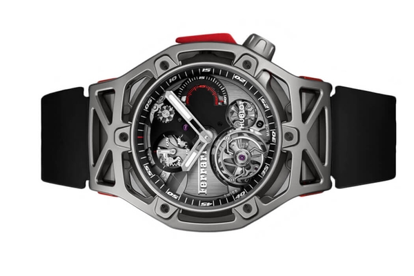 Đồng Hồ Hublot Techframe Ferrari Tourbillon Chronograph Titanium 45mm 408.NI.0123.RX