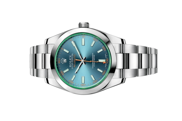 Đồng Hồ Rolex Milgauss 116400GV Mặt Số Xanh