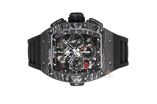 Đồng Hồ Richard Mille Flyback Chronograph Dual Time Zone RM011-02 Carbon