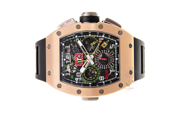 Đồng Hồ Richard Mille RM011-02 Vàng Hồng Và Titanium