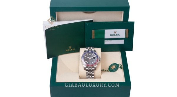 Đồng Hồ Rolex GMT Master II 126710 BLRO Mark I 