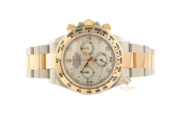 Đồng Hồ Rolex Cosmograph Daytona 116503 Mặt Số Vỏ Trai Trắng