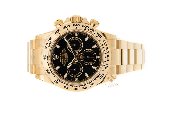 Đồng Hồ Rolex Cosmograph Daytona 116508 Mặt Số Đen