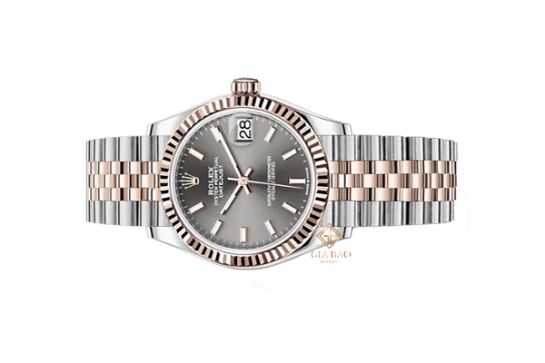 Đồng Hồ Rolex Datejust 31 278271 Mặt Số Xám Cọc Số Dạ Quang