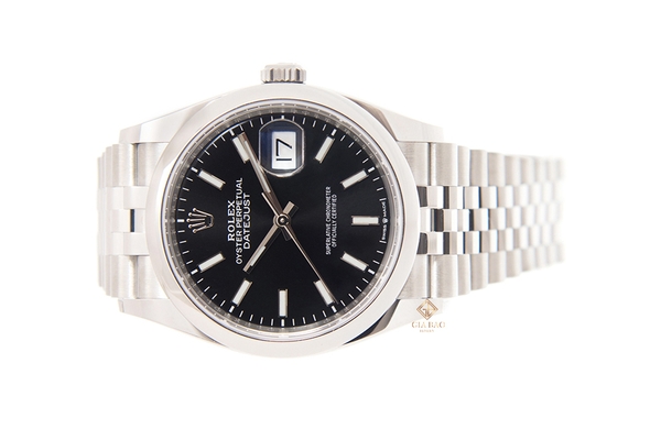 Đồng Hồ Rolex Datejust 36 126200 Mặt Số Đen