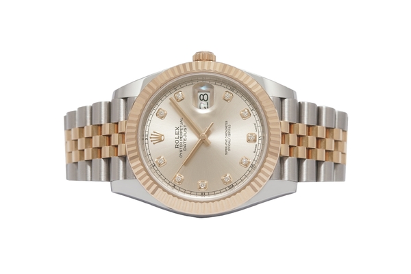 Đồng Hồ Rolex Datejust 41 126331 Mặt Số Sundust Nạm Kim Cương (Like New)