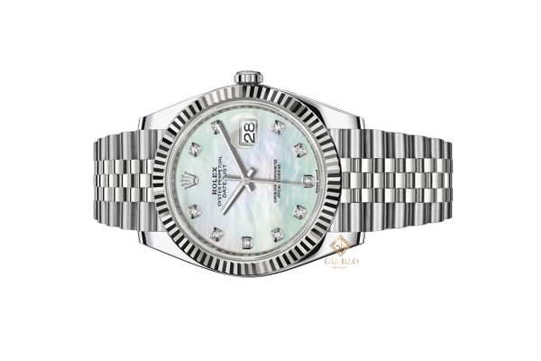 Đồng Hồ Rolex Datejust 41 126334 Mặt Số Vỏ Trai Trắng