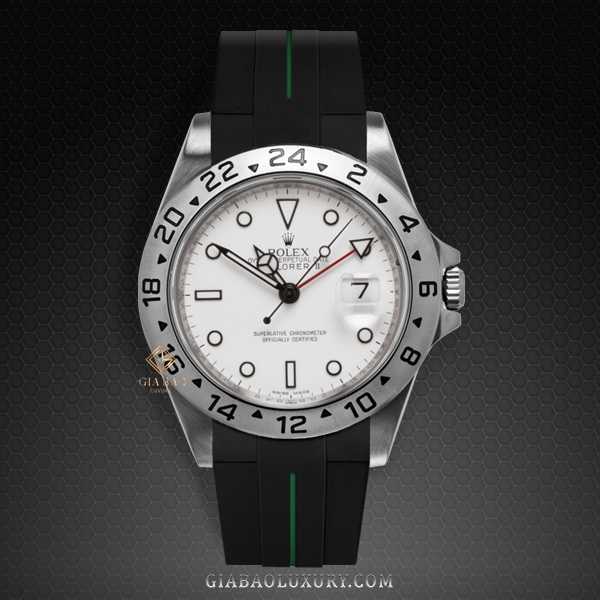 Dây Rubber B Classic Series VulChromatic® cho Rolex Explorer II 16570