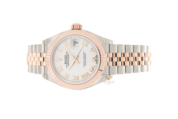 Đồng Hồ Rolex Lady-Datejust 279171 Mặt Số Trắng Cọc Số La Mã