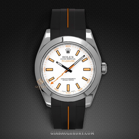 Dây Rubber B Classic Series VulChromatic® cho Rolex Milgauss 40mm