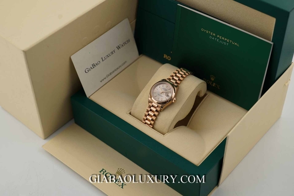 Đồng hồ Rolex Lady Datejust 279165 Mặt Số Sundust