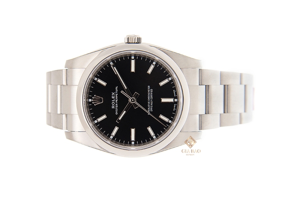 Đồng Hồ Rolex Oyster Perpetual 34 114200 Mặt Số Đen