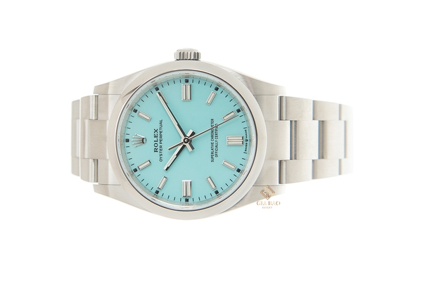 Đồng Hồ Rolex Oyster Perpetual 36 126000 Mặt Số Ice Blue