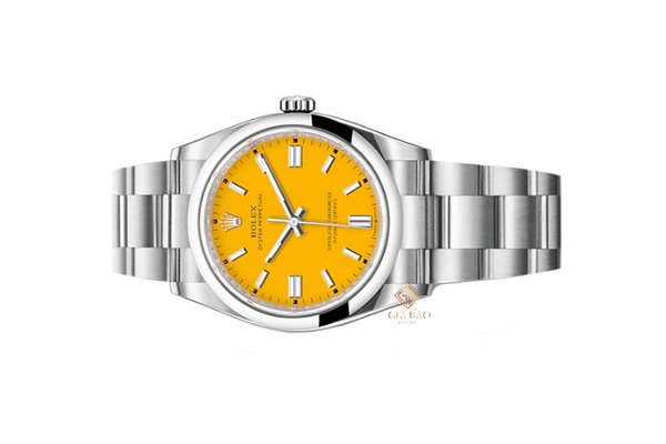 Đồng Hồ Rolex Oyster Perpetual 36 126000 Mặt Số Vàng