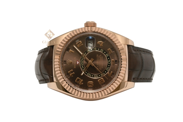 Đồng hồ Rolex Sky-Dweller 326135 Mặt Số Chocolate