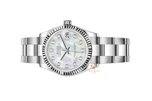 Đồng Hồ Rolex Datejust 278274 Mặt Số Vỏ Trai Dây Đeo Oyster