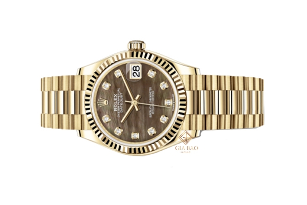 Đồng Hồ Rolex Datejust 278278 Mặt Xà Cừ Tím Dây Đeo President