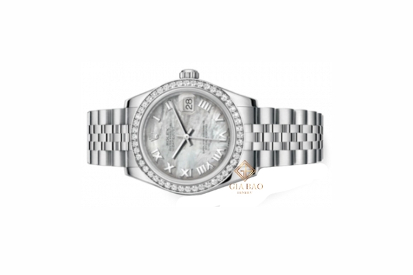 Đồng Hồ Datejust 31 178384 Mặt Số Vỏ Trai Cọc Số La Mã