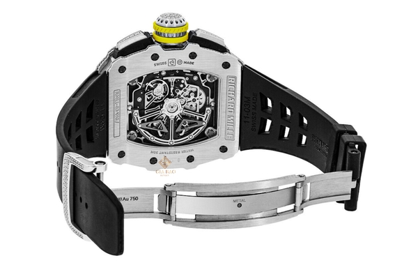 Đồng Hồ Richard Mille RM11-03 Vàng Trắng Đính Kim Cương