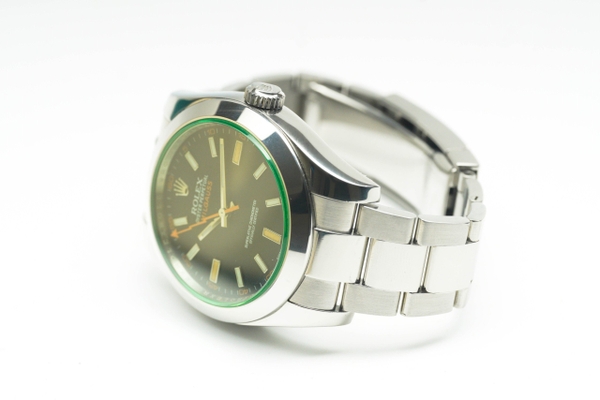 Đồng Hồ Rolex Milgauss 116400GV Mặt Số Đen