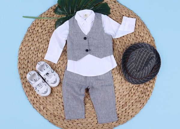 Bộ gile BT set 3 sz 6-24m x20