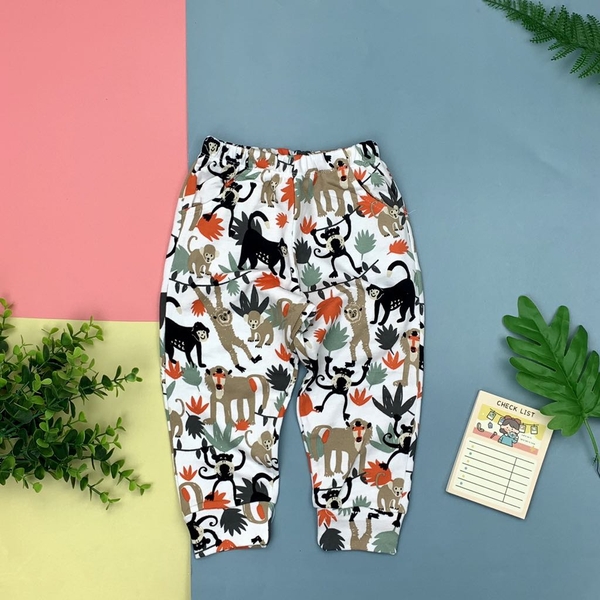 Quần nỉ họa tiết sz 1-5 x20