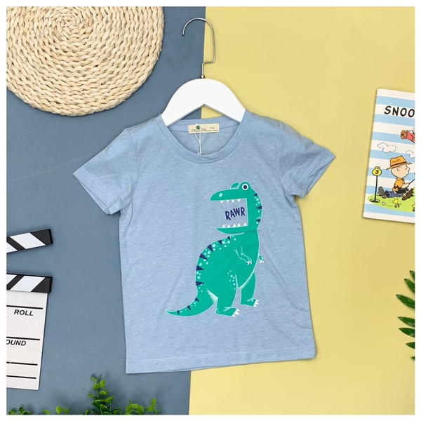Áo BT liti in hình 1/7*21 vải sược, cotton