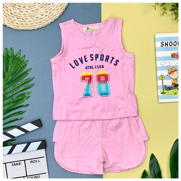 Bộ BG sát nách in số 78 size 9/14*21