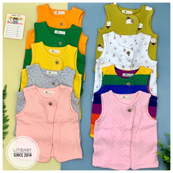 Áo gile 6m-5y trần trám x20
