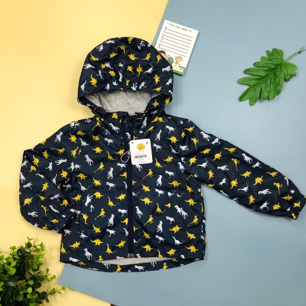 Áo gió lót cotton thu đông họa tiết bé gái, bé trai size 6-10T.X20