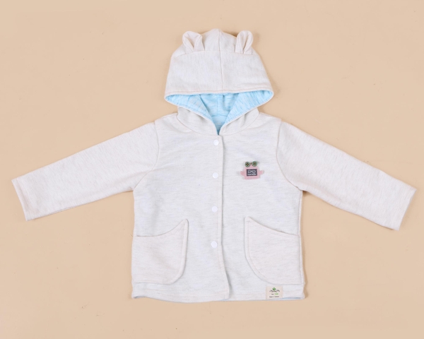 Áo khoác nỉ sơ sinh bé gái tai mèo size 6-36M.X20