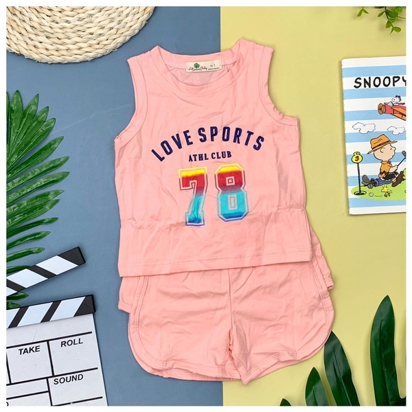 Bộ BG sát nách in số 78 size 1/8*21