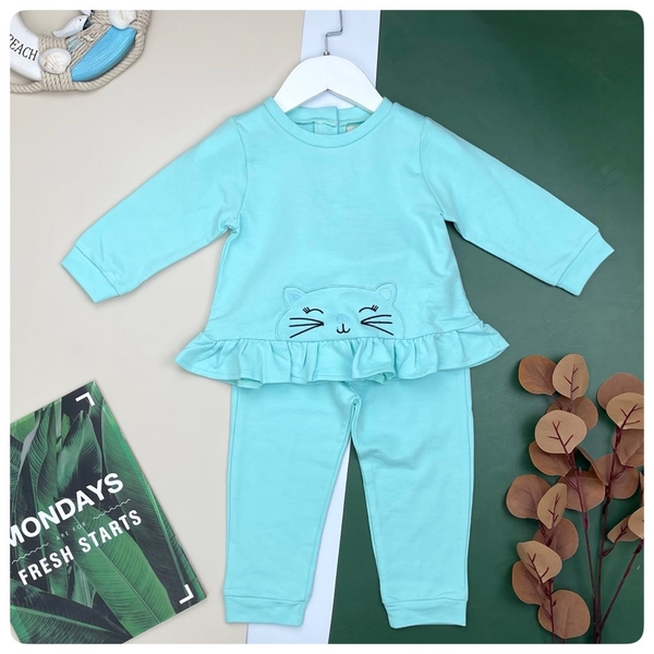 Bộ BG nỉ thêu mèo 5/8*21 PH310